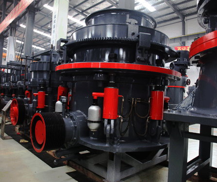 HST100圓錐破碎機(jī)每小時能處理多少物料